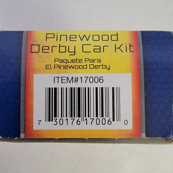 New PWD Pinewood Derby Car Kit Item #17006 Arts & Craft Build Paint Boy Scout - Picture 8 of 8